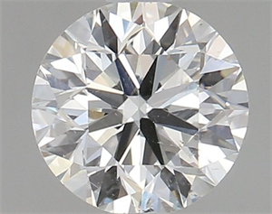 Picture of Natural Diamond 1.01 Carats, Round with Very Good Cut, H Color, SI1 Clarity and Certified by GIA