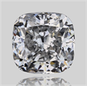 Natural Diamond 0.53 Carats, Cushion with  Cut, D Color, VS1 Clarity and Certified by GIA