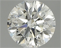 Diamante Natural 0.70 quilates, Redondo , Color I, claridad SI1 y certificado HRD