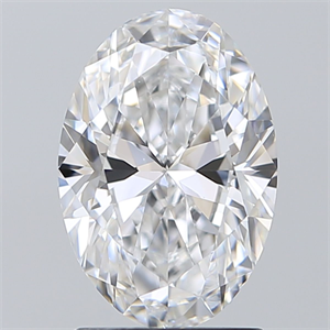 Foto Diamante Natural 2.00 quilates, Ovalado , Color D, claridad VS1 y certificado GIA de