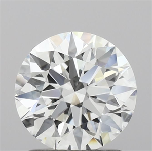 Picture of Lab Grown Diamond 1.33 Carats, Round with Ideal Cut, D Color, VS1 Clarity and Certified by IGI