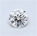 Diamante Natural 0.52 quilates, Redondo , Color D, claridad VS2 y certificado GIA