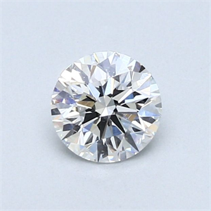 Foto Diamante Natural 0.52 quilates, Redondo , Color D, claridad VS2 y certificado GIA de