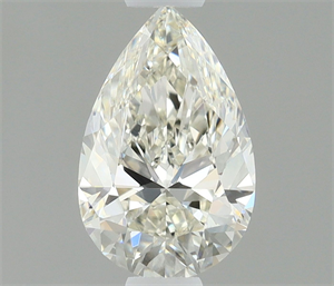 Picture of Natural Diamond 0.50 Carats, Pear with  Cut, H Color, VVS2 Clarity and Certified by IGI
