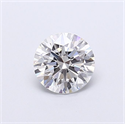 Del inventario de diamantes de laboratorio, 1.09 quilates, Redondo , Color E, claridad VS1 y certificado IGI