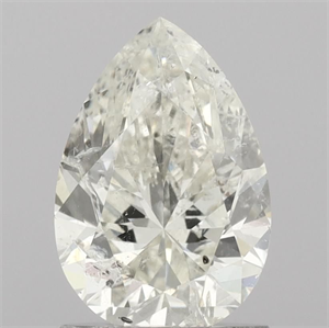 Foto Diamante Natural 1.50 quilates, De pera , Color J, claridad I1 y certificado IGI de