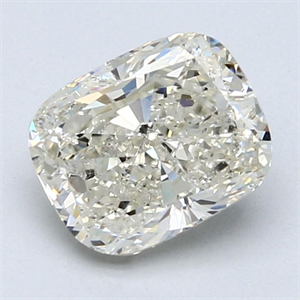 Picture of Natural Diamond 2.01 Carats, Cushion with  Cut, L Color, I1 Clarity and Certified by GIA