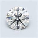Diamante Natural 1.14 quilates, Redondo , Color J, claridad SI2 y certificado GIA