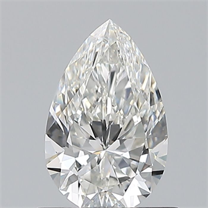 Foto Diamante Natural 0.75 quilates, De pera , Color G, claridad VVS2 y certificado GIA de