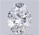Diamante Natural 0.70 quilates, Ovalado , Color F, claridad VS1 y certificado GIA