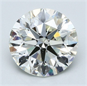 Diamante Natural 2.31 quilates, Redondo , Color J, claridad SI1 y certificado GIA