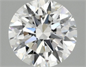Del inventario de diamantes de laboratorio, 2.09 quilates, Redondo , Color F, claridad VVS2 y certificado IGI