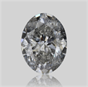 Natural Diamond 1.51 Carats, Oval with  Cut, G Color, I1 Clarity and Certified by IGI