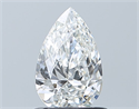 Natural Diamond 0.70 Carats, Pear with  Cut, G Color, VVS1 Clarity and Certified by GIA