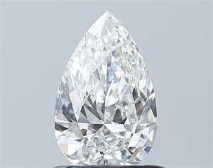 Picture of Natural Diamond 0.70 Carats, Pear with  Cut, G Color, VVS1 Clarity and Certified by GIA