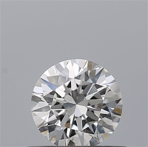 Picture of Natural Diamond 0.43 Carats, Round with Excellent Cut, E Color, VVS2 Clarity and Certified by GIA