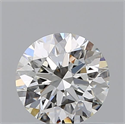 Diamante Natural 0.53 quilates, Redondo , Color H, claridad IF y certificado GIA