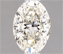 Diamante Natural 0.57 quilates, Ovalado , Color J, claridad VS1 y certificado IGI
