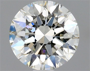 Foto Diamante Natural 0.60 quilates, Redondo , Color J, claridad SI2 y certificado GIA de