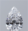 Natural Diamond 0.31 Carats, Pear with  Cut, D Color, VS2 Clarity and Certified by GIA