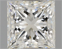 Natural Diamond 1.01 Carats, Princess with  Cut, I Color, VS2 Clarity and Certified by GIA