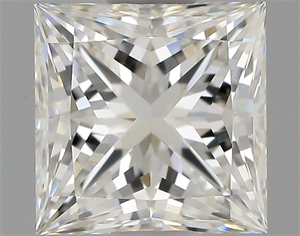 Picture of Natural Diamond 1.01 Carats, Princess with  Cut, I Color, VS2 Clarity and Certified by GIA
