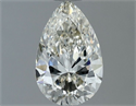 Natural Diamond 0.80 Carats, Pear with  Cut, J Color, VVS1 Clarity and Certified by GIA