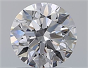 Natural Diamond 1.22 Carats, Round with Excellent Cut, D Color, IF Clarity and Certified by GIA