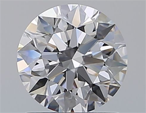 Picture of Natural Diamond 1.22 Carats, Round with Excellent Cut, D Color, IF Clarity and Certified by GIA