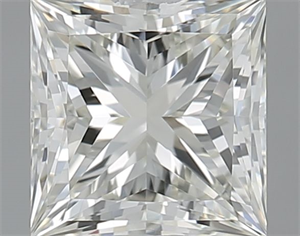 Foto Diamante Natural 1.00 quilates, Princesa , Color I, claridad VVS1 y certificado IGI de