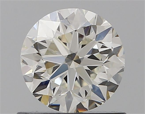 Picture of Natural Diamond 0.70 Carats, Round with Very Good Cut, H Color, VVS1 Clarity and Certified by IGI