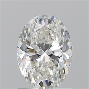 Picture of Natural Diamond 1.20 Carats, Oval with  Cut, H Color, VVS1 Clarity and Certified by GIA