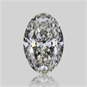 Natural Diamond 3.02 Carats, Oval with  Cut, K Color, VVS2 Clarity and Certified by GIA