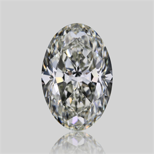 Picture of Natural Diamond 3.02 Carats, Oval with  Cut, K Color, VVS2 Clarity and Certified by GIA
