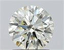 Natural Diamond 1.20 Carats, Round with Excellent Cut, L Color, VVS1 Clarity and Certified by IGI