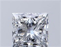 Diamante Natural 0.51 quilates, Princesa , Color E, claridad VS1 y certificado GIA