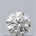 Diamante Natural 0.42 quilates, Redondo , Color I, claridad SI2 y certificado GIA