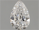 Diamante Natural 0.70 quilates, De pera , Color D, claridad VVS1 y certificado GIA