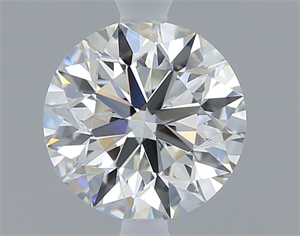 Foto Diamante Natural 0.60 quilates, Redondo , Color G, claridad VS2 y certificado GIA de