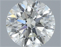 Diamante Natural 0.51 quilates, Redondo , Color H, claridad VVS2 y certificado IGI
