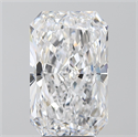 Natural Diamond 5.03 Carats, Radiant with  Cut, D Color, VS2 Clarity and Certified by GIA