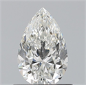 Natural Diamond 0.70 Carats, Pear with  Cut, G Color, VS1 Clarity and Certified by GIA