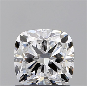 Foto Diamante Natural 0.90 quilates, Del cojín , Color D, claridad VVS1 y certificado GIA de