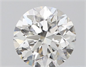 Natural Diamond 0.50 Carats, Round with Very Good Cut, G Color, VVS2 Clarity and Certified by GIA