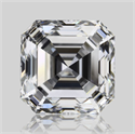 Natural Diamond 1.01 Carats, Asscher with  Cut, E Color, VVS1 Clarity and Certified by GIA