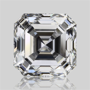 Picture of Natural Diamond 1.01 Carats, Asscher with  Cut, E Color, VVS1 Clarity and Certified by GIA