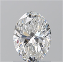 Natural Diamond 1.20 Carats, Oval with  Cut, F Color, SI1 Clarity and Certified by GIA