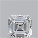 Natural Diamond 0.52 Carats, Asscher with  Cut, G Color, VS2 Clarity and Certified by GIA