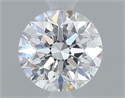 Natural Diamond 0.40 Carats, Round with Very Good Cut, D Color, SI1 Clarity and Certified by GIA