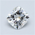 Diamante Natural 1.02 quilates, Del cojín , Color D, claridad VS1 y certificado GIA